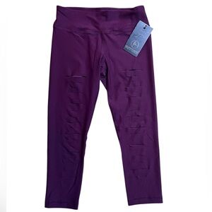 90 Degree By Reflex Leggings in Ruby